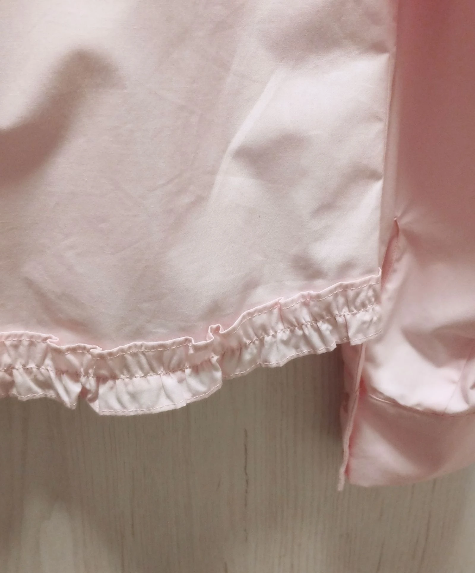 Zara Pink Crop Shirt Size 13/14 – photo 2